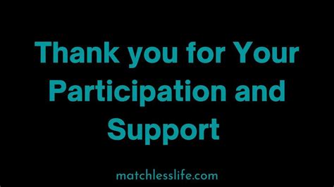 55 Appreciation Messages To Say Thank You For Your Participation And