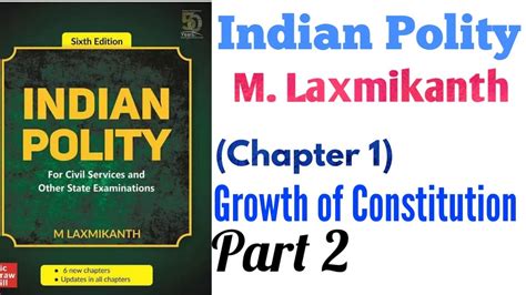 L Historical Background Of The Indian Constitution M Laxmikanth Upsc Cse Ias Youtube