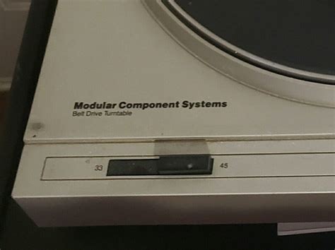 Mcs Modular Component Systems Turntable 4 Feet 853 6633 683 3339t