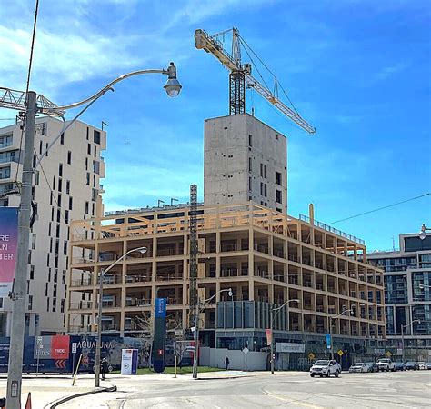 Hines Mass Timber T3 Bayside Going Up Quickly In East Bayfront