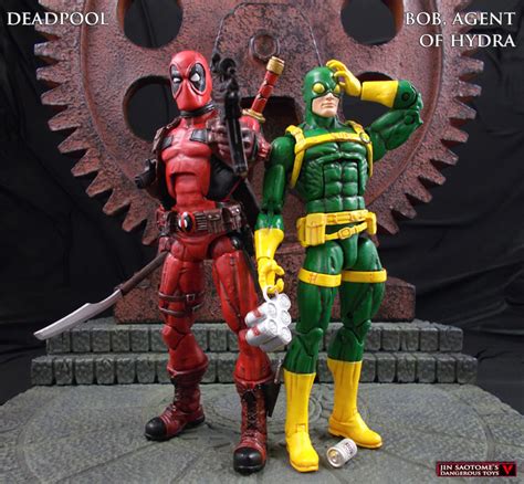 Deadpool And Bob Agent Of Hydra Marvel Legends Customs Marvelous