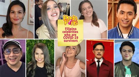 Filipino Celebrities Who Are Covid 19 Survivors Push Pins Pushcomph