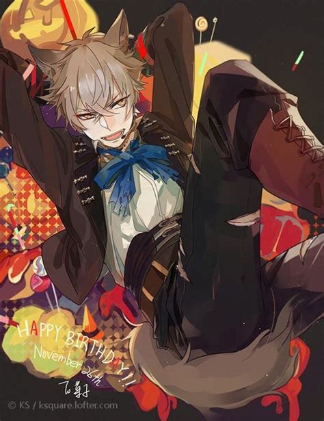 Some examples of anime with werewolf characters include spice and wolf, dance in the vampire bund, and wolf's rain. Ensemble Stars- Koga | Wolf boy anime, Anime wolf, Anime neko