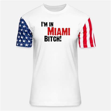 Shop Miami Bitch T Shirts Online Spreadshirt