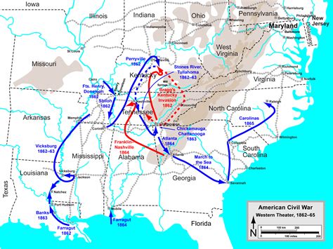 Western Theater Of The American Civil War