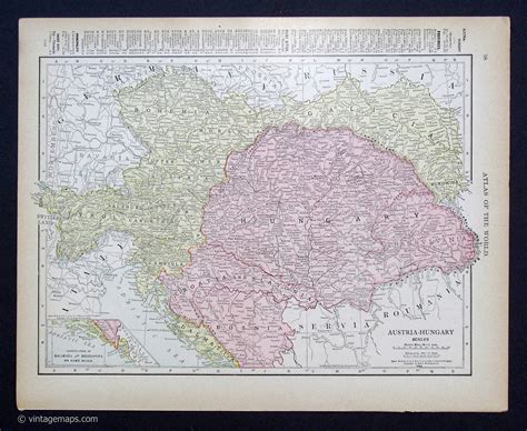 Map Of Austria In 1914 Maps Of The World