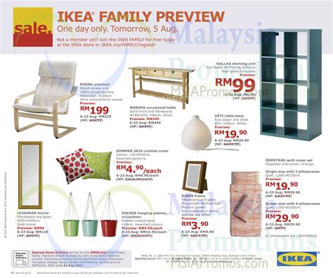 If you're still thinking of upgrading your house, now is the time to take advantage of the from now till 26th july, over 900 home furnishing products are on sale! Ariehub: Ikea Sale 2018