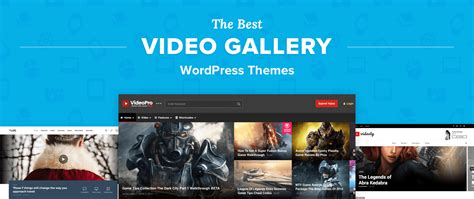 the 9 best video gallery wordpress themes for stunning websites