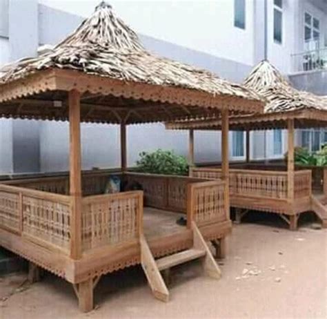 Mayoritas dijadikan vila dan tempat rekreasi karena desainnya indah. Menerima pesanan rumah kayu bongkar pasang - Home | Facebook