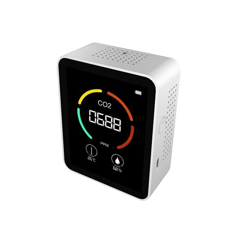 Buy Carbon Dioxide Detector Indoor Co2 Meter Desktop Air Quality