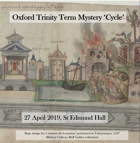 The Oxford Medieval Mystery Cycle Torch The Oxford Research Centre