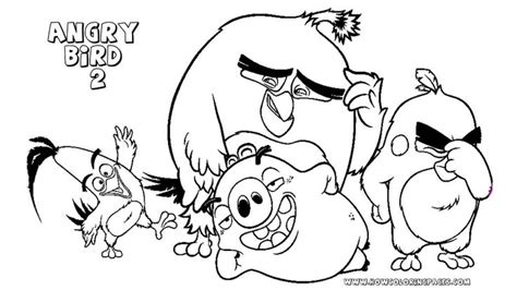 Free angry birds coloring book pages you can print and color. Printable Angry Birds Movie 2 Coloring Pages For Kids ...