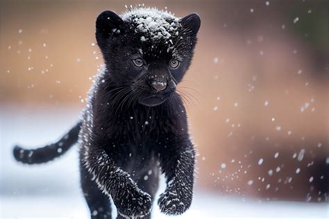 Panther Black Cub Free Photo On Pixabay Pixabay