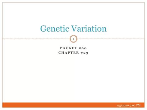 Ppt Genetic Variation Powerpoint Presentation Free Download Id9633179