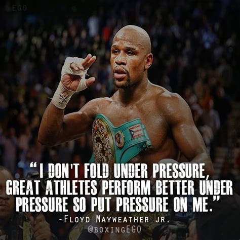 Floyd Mayweather Quote Boxing Quotes Pinterest Quotes And Floyd