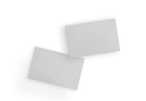 Isolated White Business Cards 8494470 Png