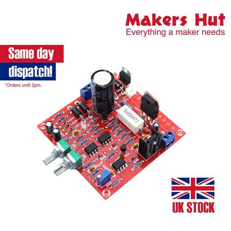 Which is an amazing module. 0-30V 2mA - 3A Adjustable DC Regulated Power Supply DIY Kit Short Circuit Current | Makers Hut