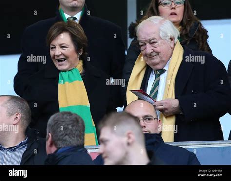Norwich Citys Joint Majority Shareholder Delia Smith Alongside Her