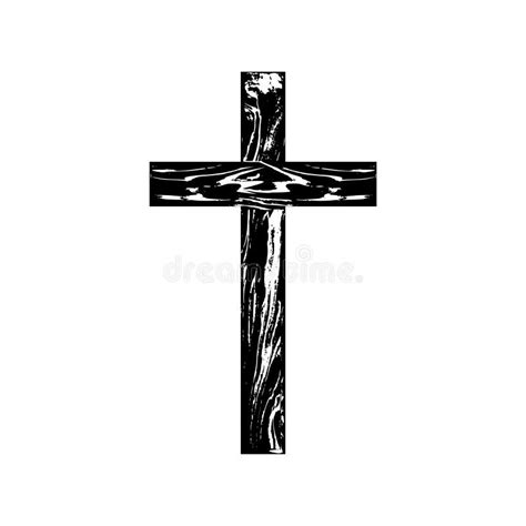 Rugged Wooden Cross Stock Illustrations 37 Rugged Wooden Cross Stock