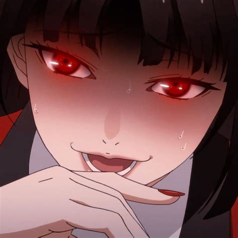 Aesthetic Anime Pfp Kakegurui Yumeko Jabami Etsy Image About Aesthetic In Kakegurui By Gabby