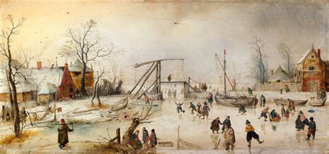 Plenilunio Ice Scating In Dutch Golden Age Paintings