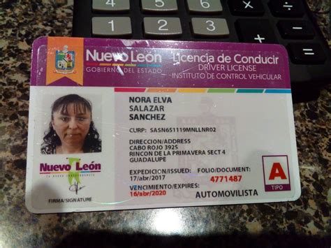 Licencia De Conducir Nuevo Leon Mide