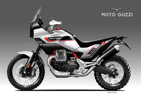 Moto Guzzi V90 Ttr Concept From Oberdan Bezzi Asphalt And Rubber