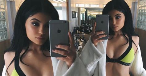 Kylie Jenner Strips To Tiny Bikini For Racy Mirror Selfie Revealing