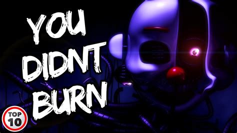 Top 10 Scary Ennard Fnaf Facts Youtube