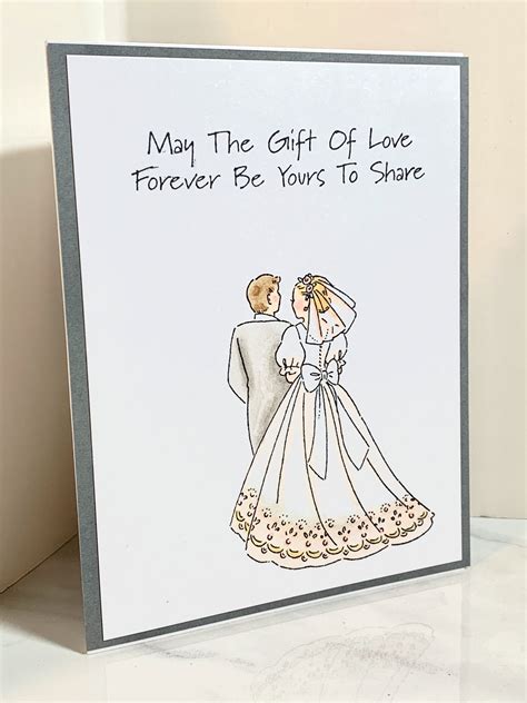 Amys Creative Pursuits A Handmade Wedding Card For A Beautiful Wedding