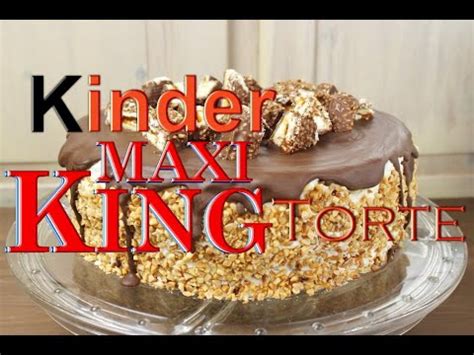 8 jetzt wird der kuchen noch. Kinder Maxi King Torte backen - Leckere Torten Rezepte ...