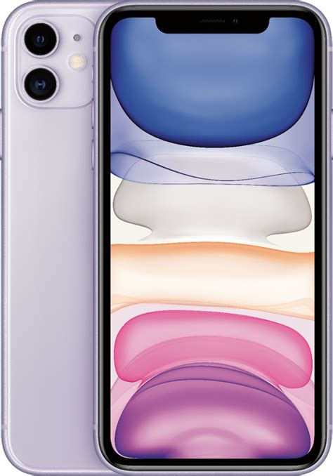 Used Apple IPhone 11 128GB Purple Fully Unlocked Used Acceptable
