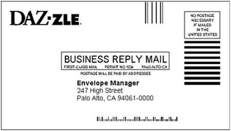 Nothing should be included on the envelope below the address. Understanding FIM Marks on Envelopes | Endicia