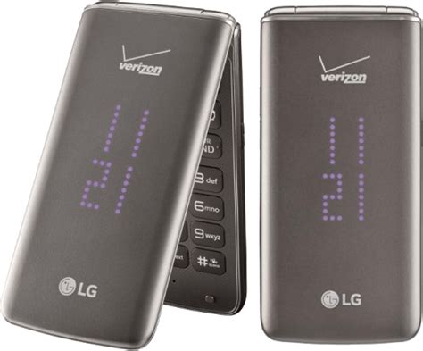 Lg Exalt Ii Vn370 Flip Phone For Verizon Wireless Black