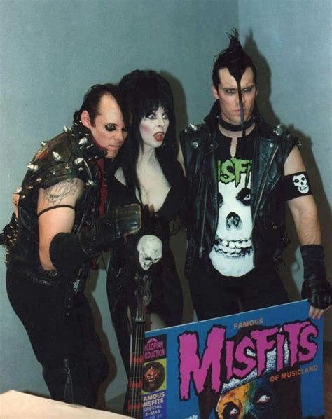 elvira meets the misfits horror punk misfits band punk music