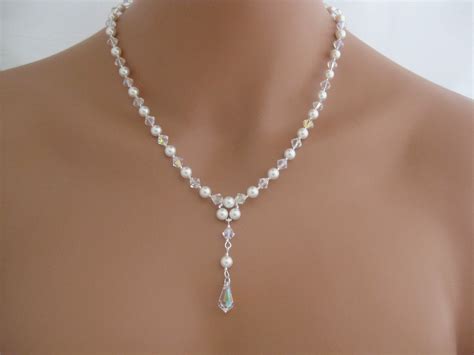Bridal Jewelry Pearl Necklace Bridal Necklace Wedding Jewelry 4900