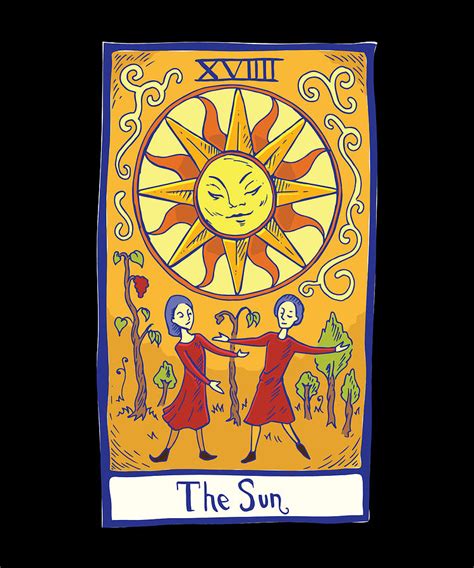 The Sun Tarot Card T Digital Art By P A Fine Art America