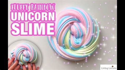 Easy Fluffy Slime Recipe How To Make Rainbow Unicorn Slime Fluffy