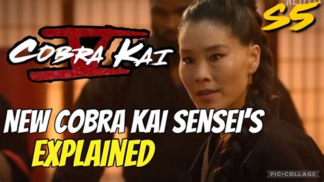 New Senseis In Cobra Kai Season Explained Youtube