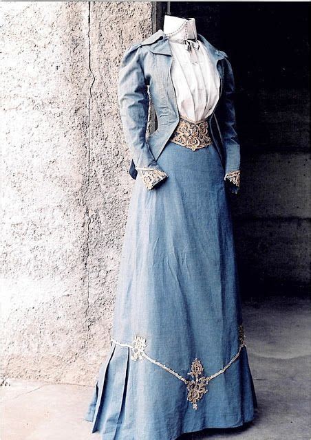 Anticostume Fashion Around 1890verso Il 1890 Antique Dress Antique