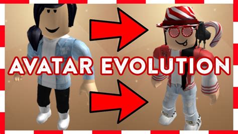 Roblox Avatar Evolution Youtube