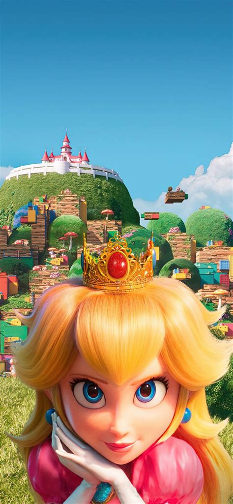 828x1792 Princess Peach Mario Bros Movie Poster 828x1792 Resolution