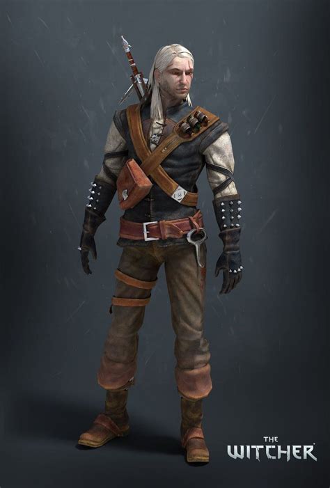 Geralt Of Rivia By Btt Modeler On Deviantart The Witcher Game