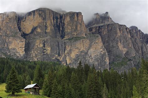 Filedolomites Mountains Of Northern Italy Sella Group