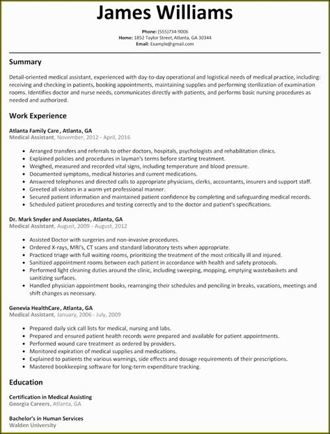Examples Of Some Of The Best Resumes Resume Resume Examples