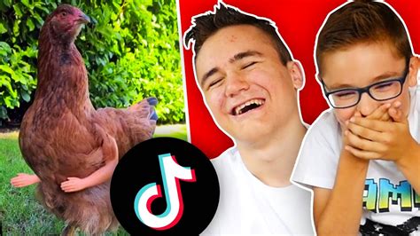 Essaie De Ne Pas Rire Entre Frères 😂2 Ft Swan The Voice Tiktok Challenge Youtube