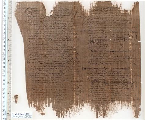 Ancient Writing Materials Papyrus U M Library Ancient Writing