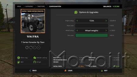 Valtra T Series Forest Edition Modai Lt Farming Simulator Euro