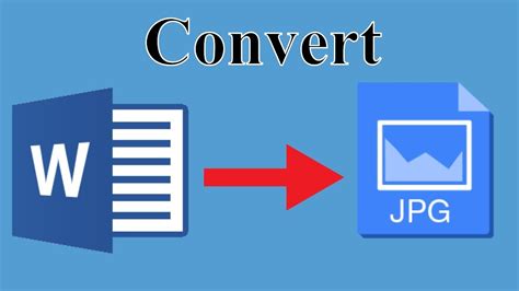 How To Convert Word Doc To Jpeg Easily Step By Step Guide Youtube