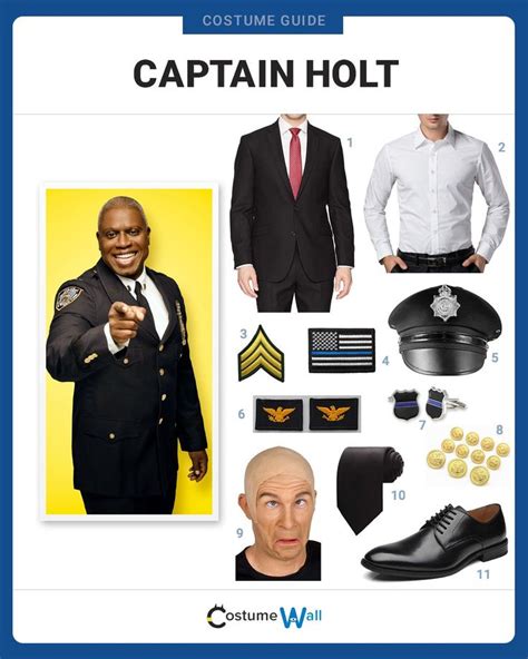 Dress Like Captain Holt From Brooklyn Nine Nine Movie Character